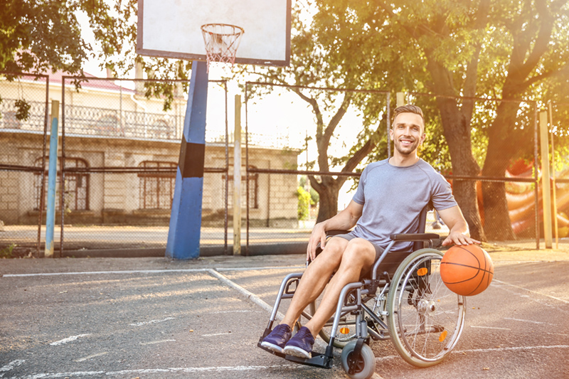 Basketball mit Handicap